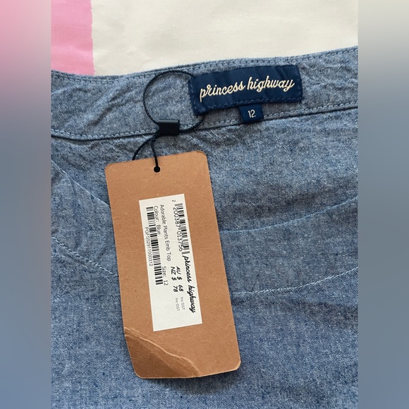 BNWT Princess Highway “Adorable Plants” Embroidered Top - Picture 9 of 10